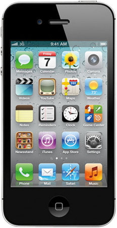 Смартфон APPLE iPhone 4S 16GB Black - Краснодар