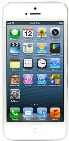 Смартфон Apple iPhone 5 64Gb White & Silver - Краснодар